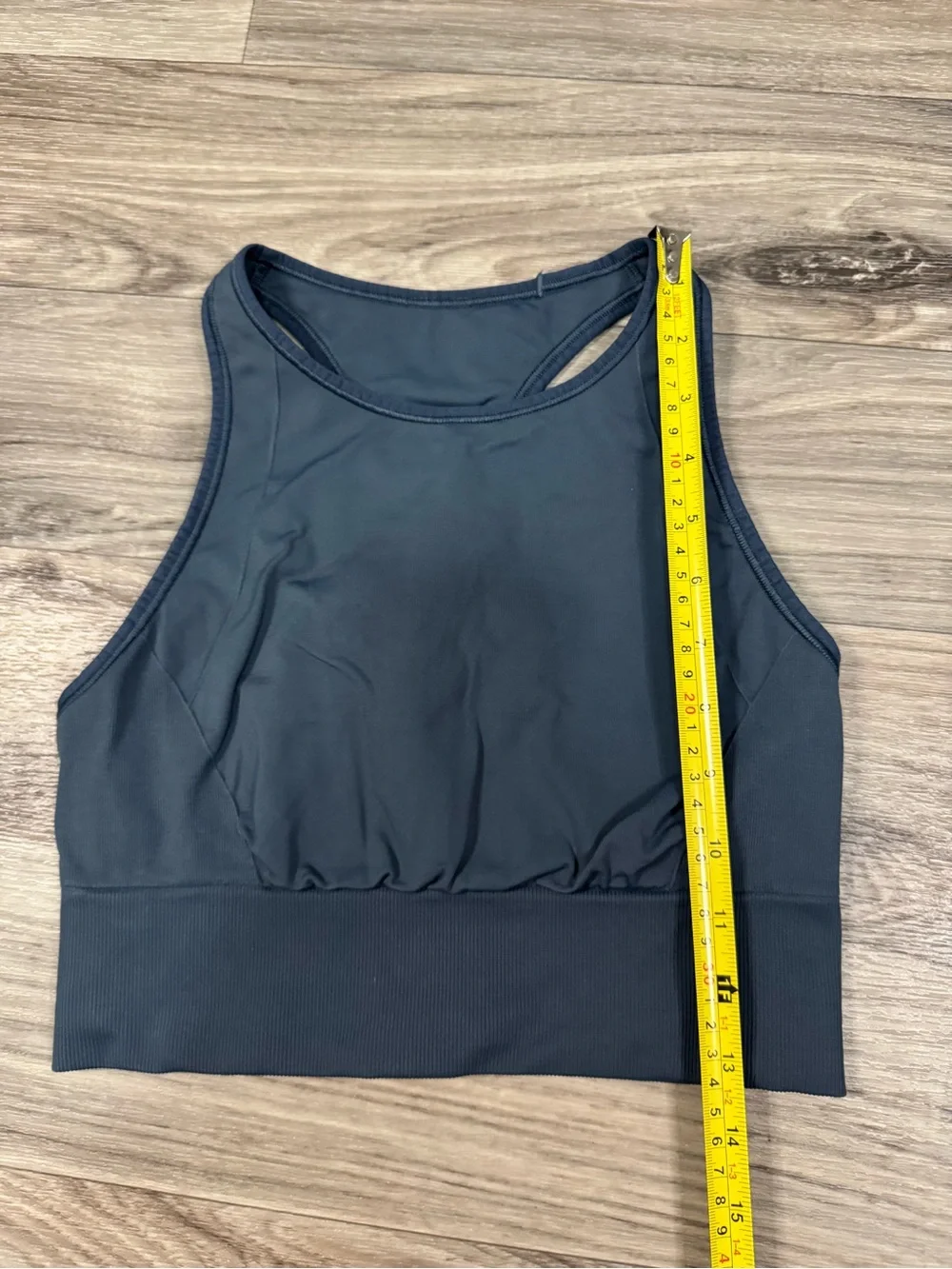 Lululemon Ebb to Train Bra in Iron Blue Size 6